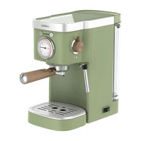 konka italian semi automatic capsule coffee machine household retro fancy milk bubble mini coffee powder dual purpose machine