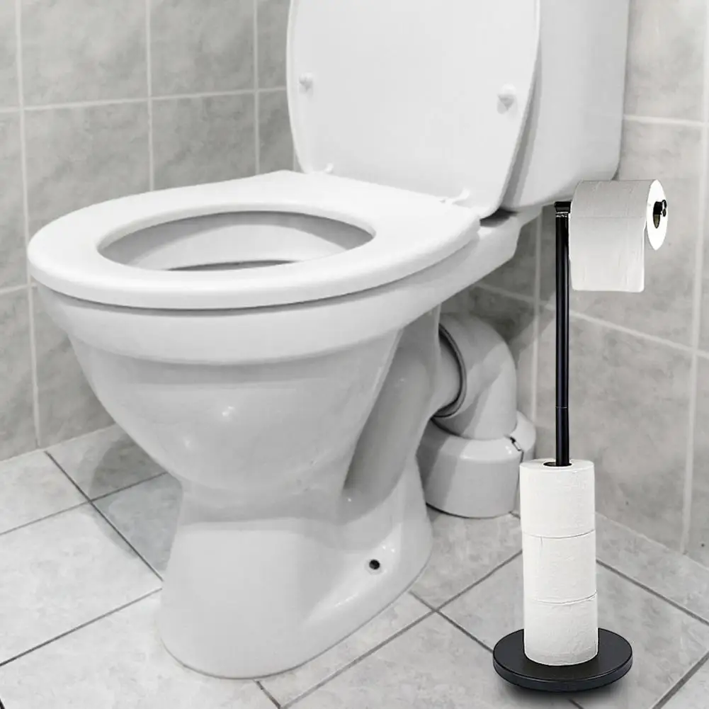 

Держатель для салфеток, складная конструкция с толстой основой, стойка для хранения рулонной бумаги из нержавеющей стали