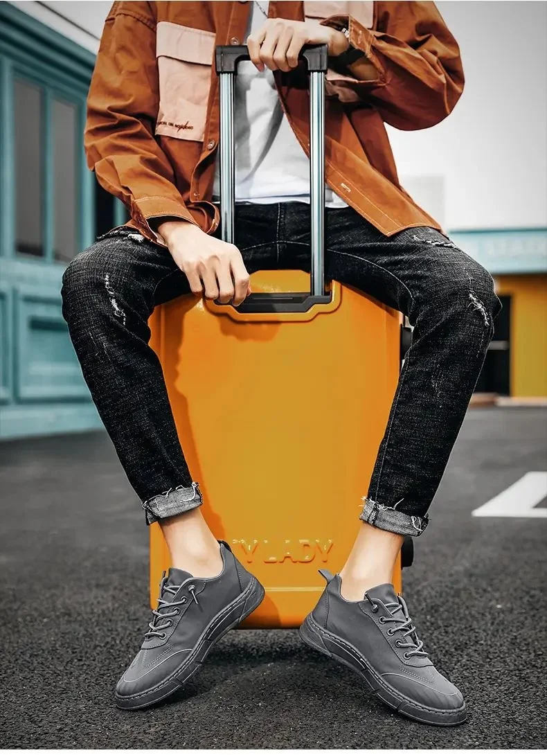 Men's Shoes 2022 New Umbrella Cloth And Casual Trendy Youth Business All-Match Footwear |