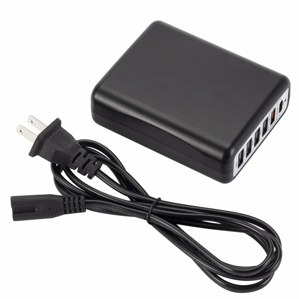 

Black Smartphone Notebook PD Charger 100W Charger 5V9V12V Charging Total Power 75WPD Charging