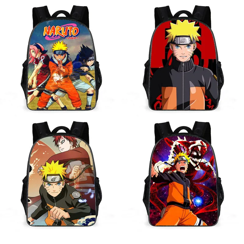 

Рюкзак для начальной школы с героями аниме «Наруто», крутая Милая вместительная сумка для хранения, праздничный подарок, отправка друзьям в...