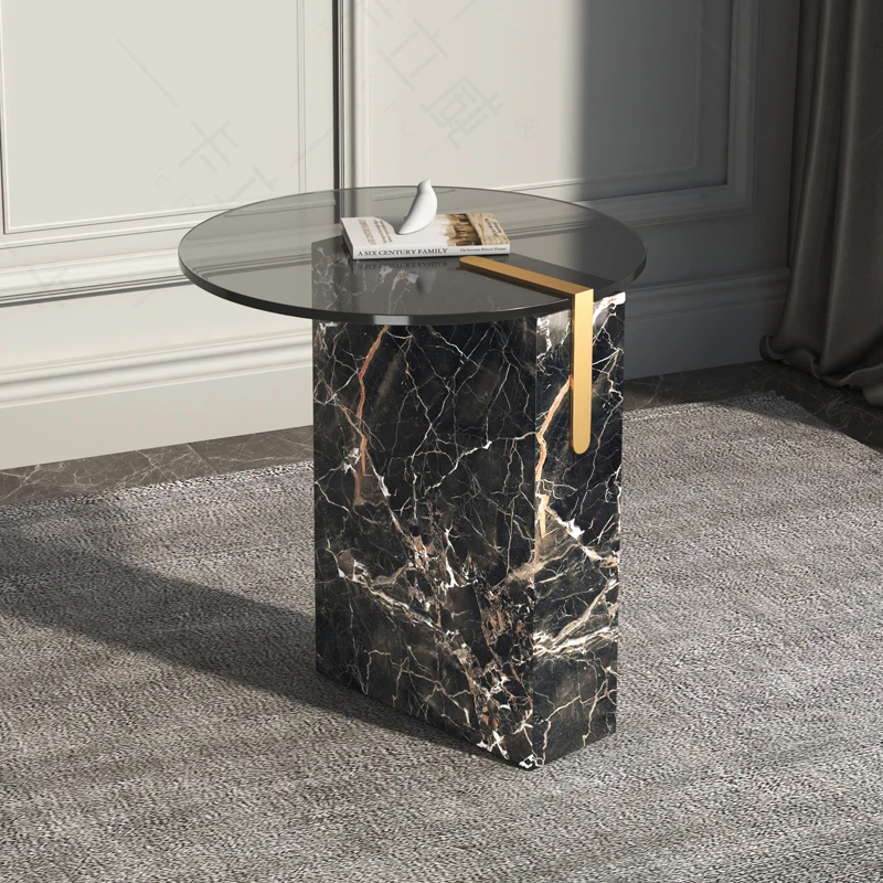 

Balcony Design Coffee Tables Minimalist Auxiliary Round Coffee Tables Small Bedside Vestidores Entrance Furniture Hall YR50CT