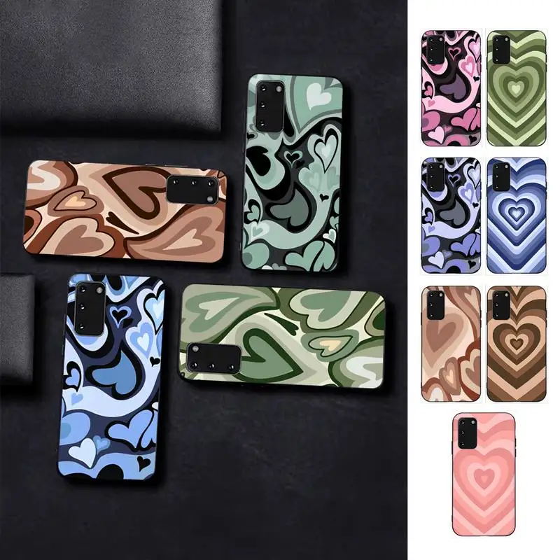 

Love Heart Phone Case for Samsung S10 21 20 9 8 plus lite S20 UlTRA 7edge