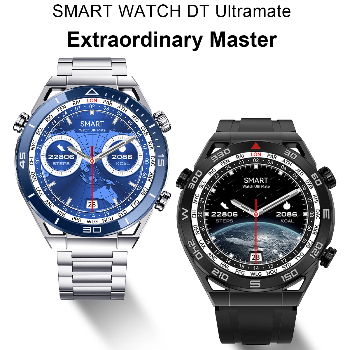 

For Xiaomi Huawei GT3 Pro Smart Watch Men NFC HD Bluetooth Call IP68 Waterproof Blood Pressure Fitness Tracker Man Smartwatch