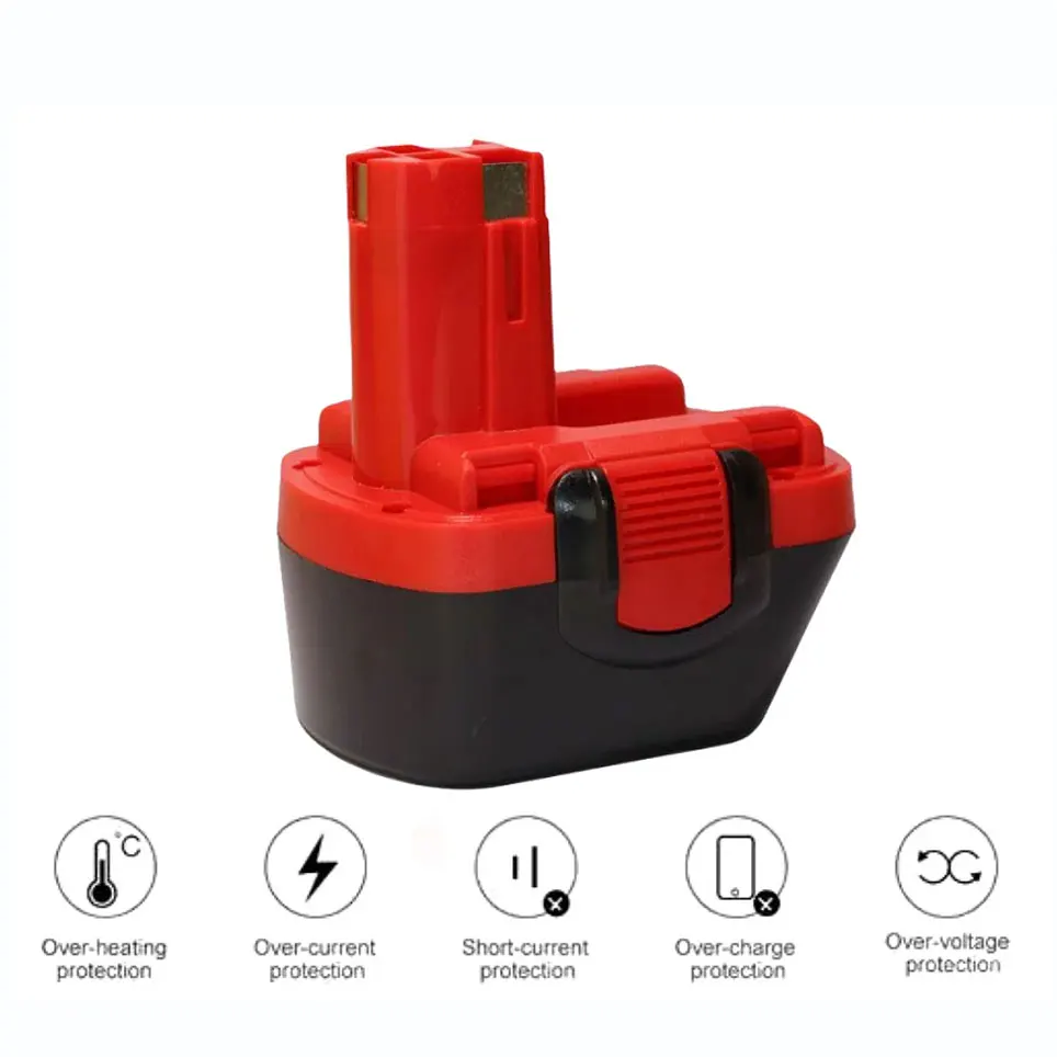 Для Bosch 12В 9.8Ah PSR 1200 перезаряжаемая батарея GSR 12В AHS GSB GSR 12VE-2 BAT043 BAT045 BAT046 BAT049 BAT120 BAT139 Новинка (art.: 3920c6b4e367b) - 3920c6b4e367b