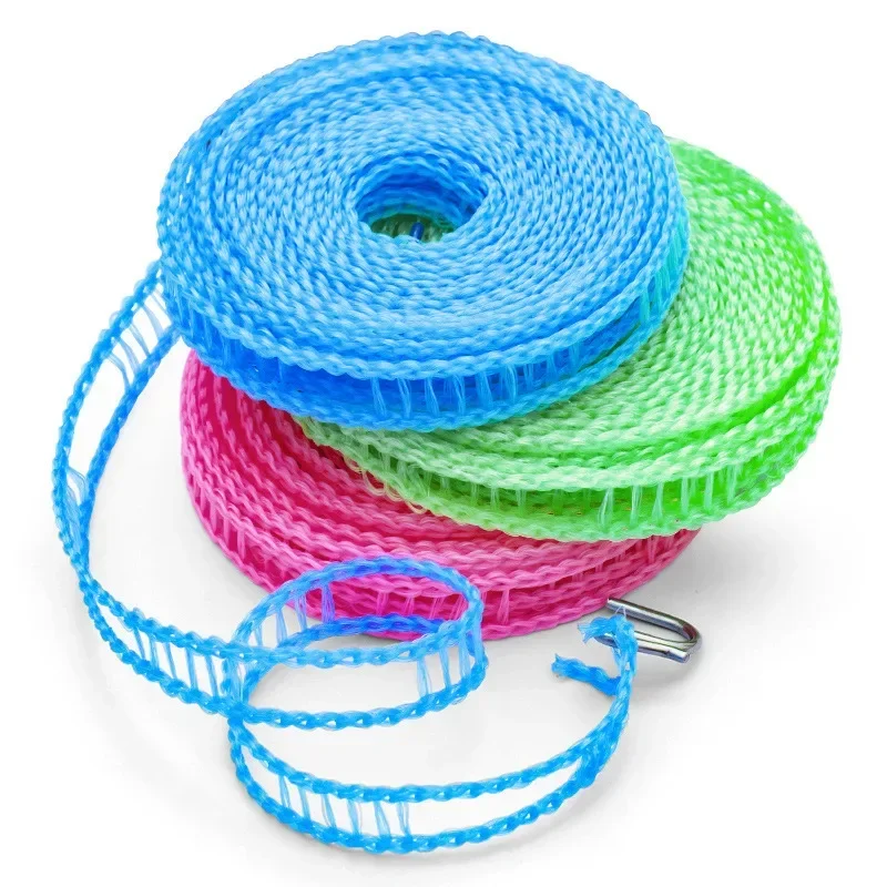 

Барьерная Нейлоновая Веревка Для Белья 3/5/8 М, Нескользящая Ветрозащитная Веревка Для Путешествий, Уличная Домашняя Работа