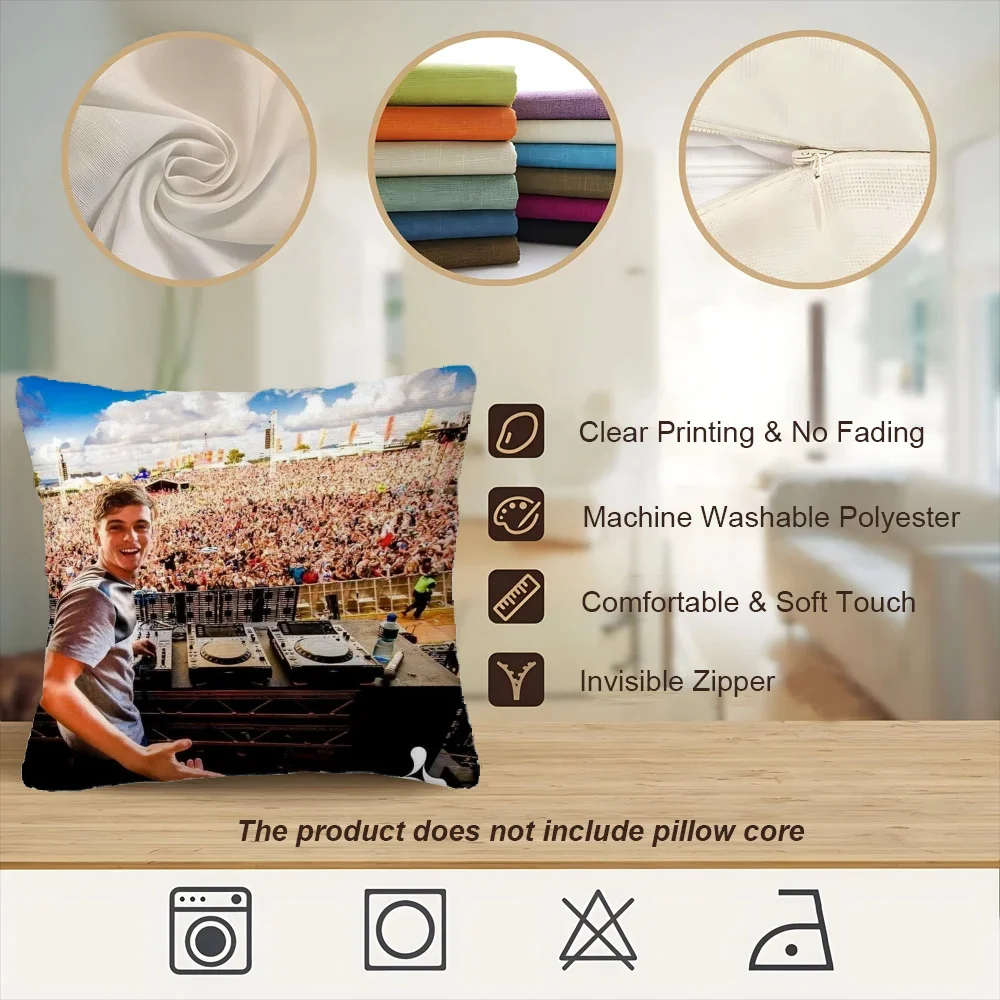 Наволочки Martin Garrix декоративная искусственная наволочка для дивана