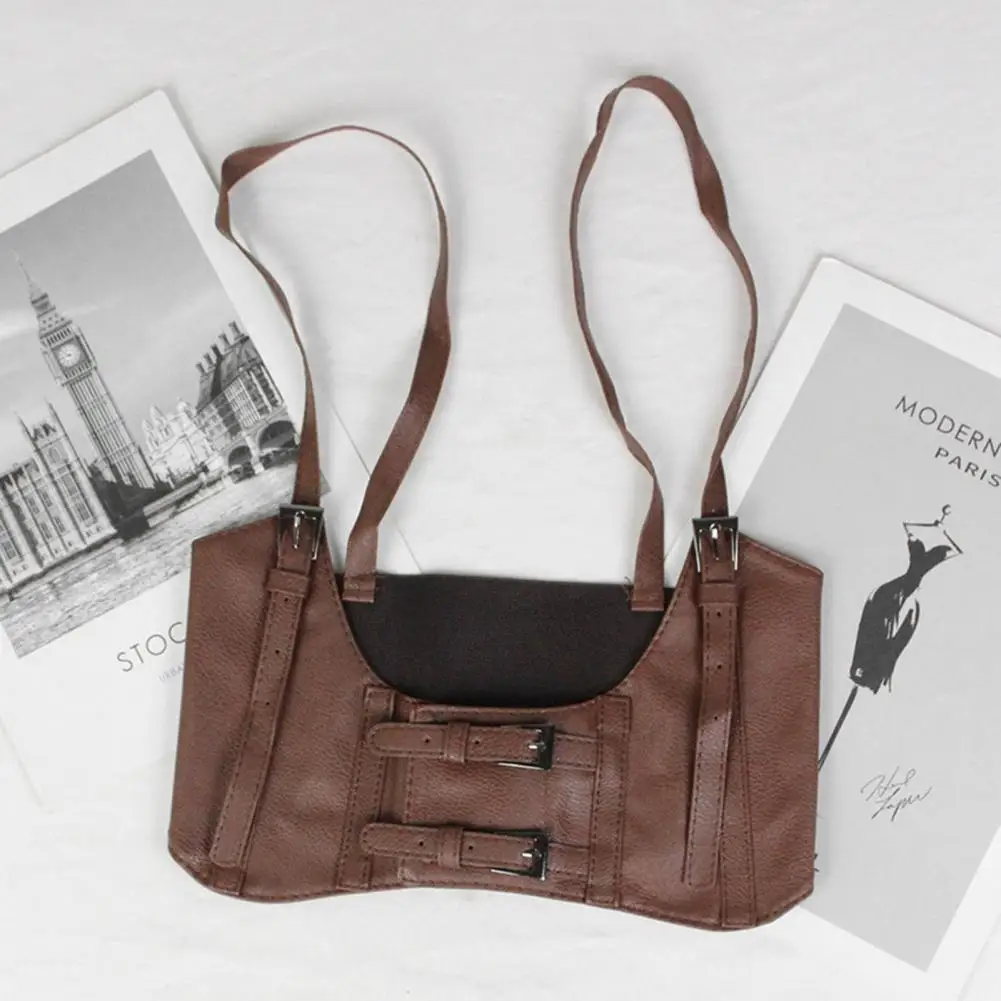 

Soft Great Double Buckle Corset Top Wear Resistant Corset Vest Underbust for Daily Life