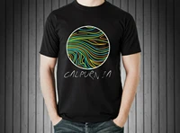 tshirt calpurnia black color rare casual shirt canadian indie rock s 3xl