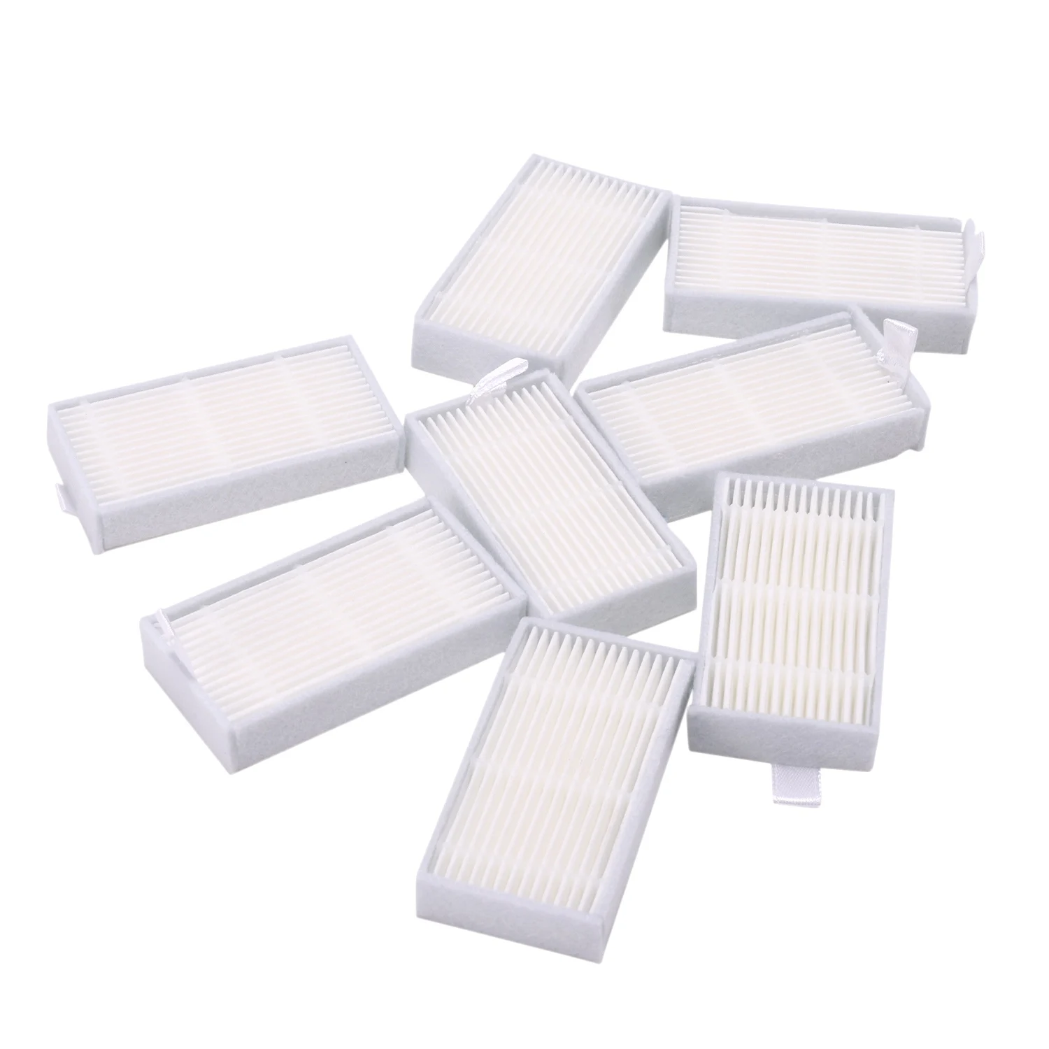 

8 Pack Premium Hepa Filter For Ilife V3S V5 V5S V3S Pro Robotic Vacuum Cleaner