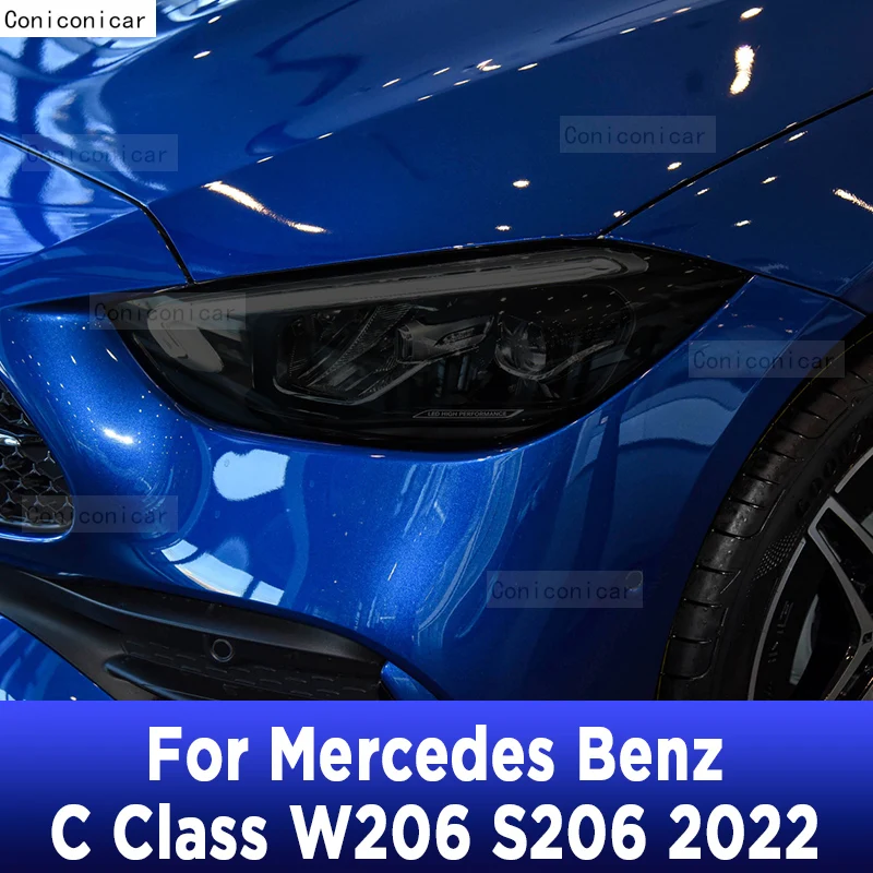 

Передняя фара с защитой от царапин для Mercedes Benz C Class W206 S206 2022