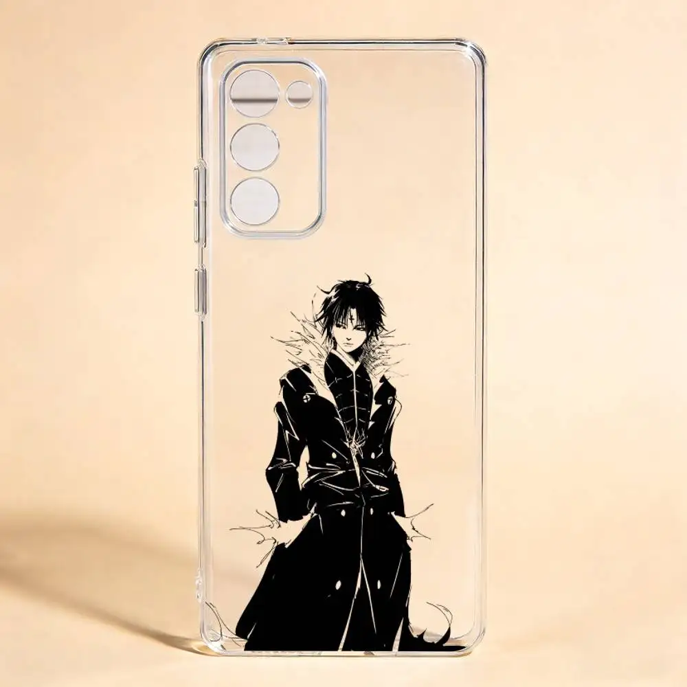 Фото Чехол для телефона Chrollo Lucilfer Phantom Troupe Hunter Hunter для Samsung Galaxy S24 S25 S23 S22 S21, прозрачный чехол-накладка №1