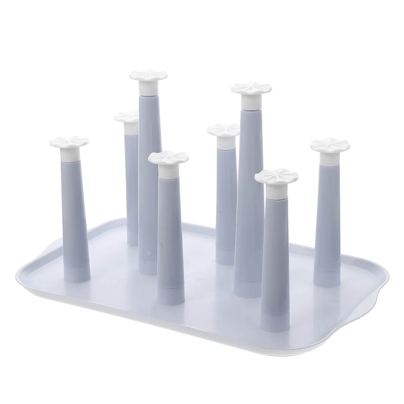 

Rack Drying Bottle Cup Stand Organizer Mug Holder Dryer Glass Coffee Drainingbaby Glasses Drainer Tea Beer Tumbler Tree Storage