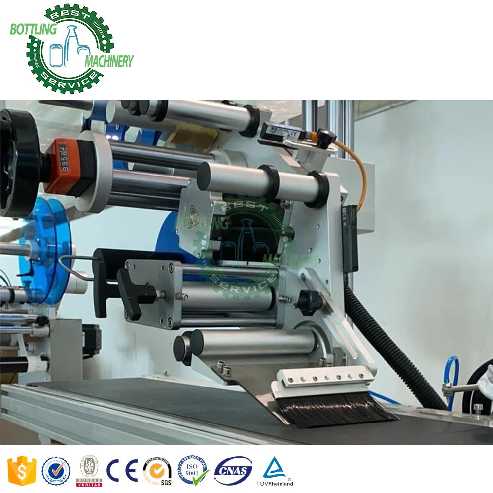 Автоматическая самоклеящаяся машина для нанесения этикеток пакетик винных