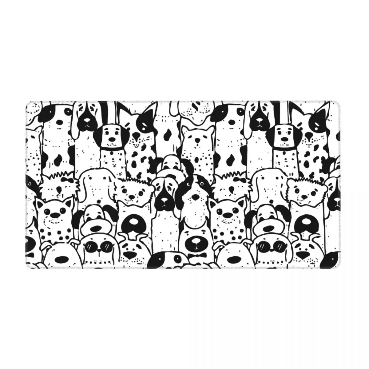 

Коврик для мыши с забавными собаками, 90x40 см