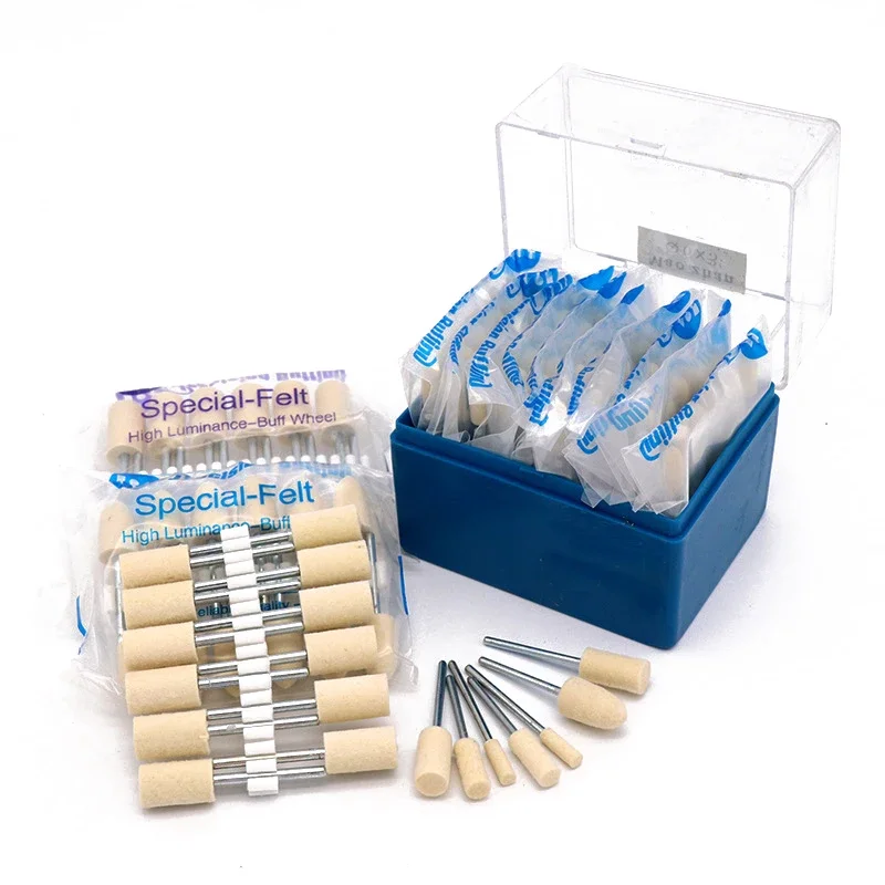 

Фетровые полировальные колеса 2,35/3 мм