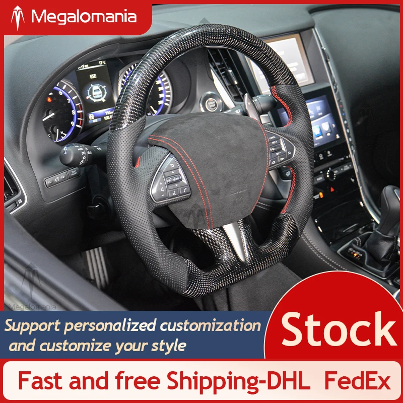 Для Infiniti Q50 Q60 QX50 QX30 Q50L EX QX70 FX Q70L светодиодный рулевое колесо