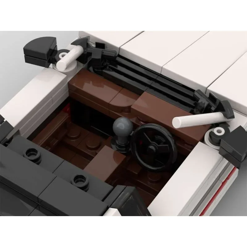 Детали для сборки гоночного автомобиля 391 детали