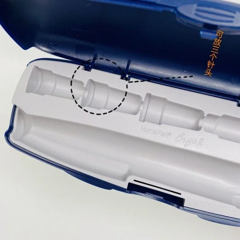 5 шт. коробка для инъекций инсулина Оригинальный футляр ручек твердый