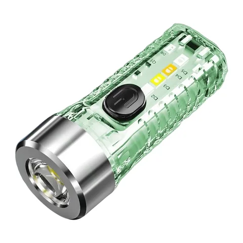 Портативный суперъяркий мини-фонарик для кемпинга, водонепроницаемый Карманный фонарик, USB Перезаряжаемый 3 передачи для экстренных ситуаций на открытом воздухе