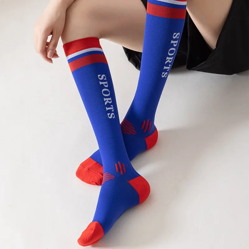 

Cross Border Multi-colour Optional Sports Compression Socks Unisex Letter Stockings Spot Pressure Socks