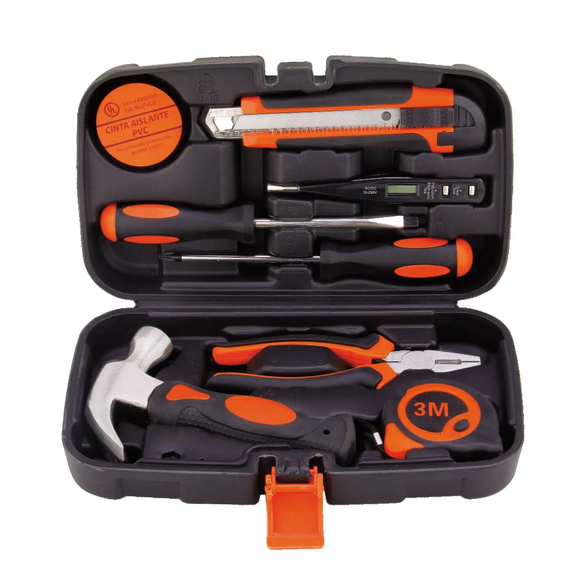 

9-piece Home Set Kits Kits Gift Kits Hardware Kits Mechanic Tools Kit Ferramentas Completo Kit Completo Tool Boxes Auto