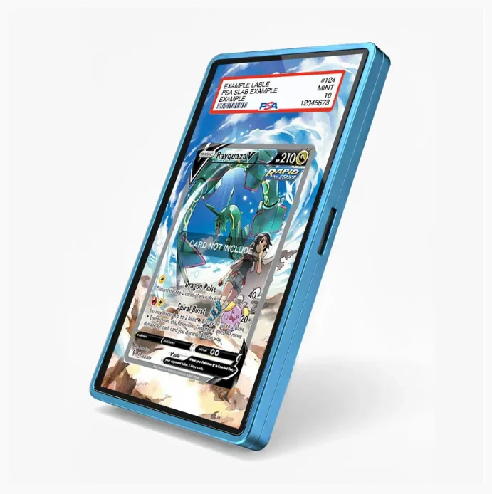 Фото Подставка-органайзер для карт PSA Rayquaza (расширенная версия), без аксессуаров для оценки коллекционных карт и подарков ﻿ №5