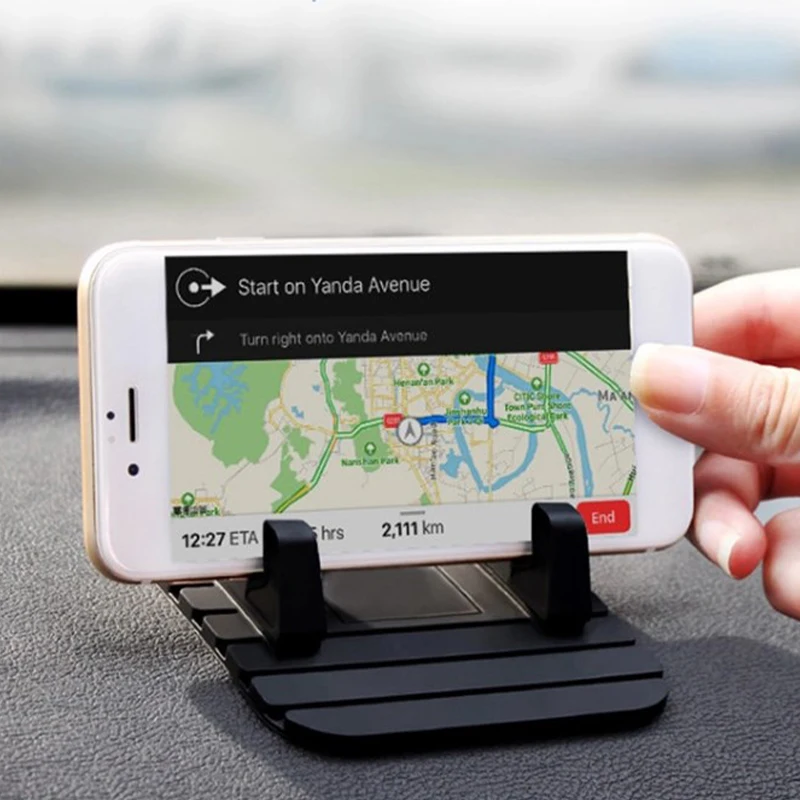 

Автомобильный силиконовый держатель, Противоскользящий коврик, подставка для приборной панели для Opel Astra j h g Zafira Mokka Peugeot 206 307 406