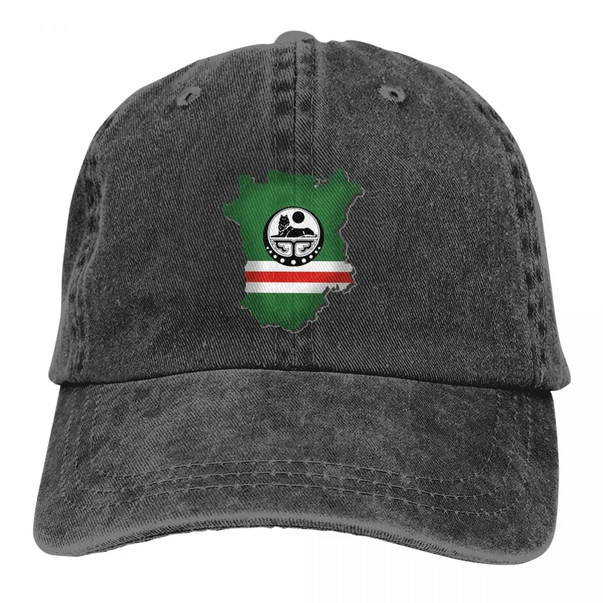 

Green Baseball Cap Men Hats Women Visor Protection Snapback Chechen Wolf Thugs Brave Caps