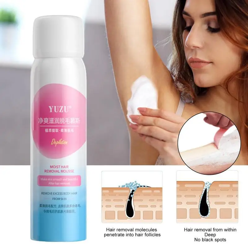 

Sdotter Portable Hair Removal Spray For Men Women Permanent Whole Body Hair Remover Cream Painless Non-irritating Epilator Shavi