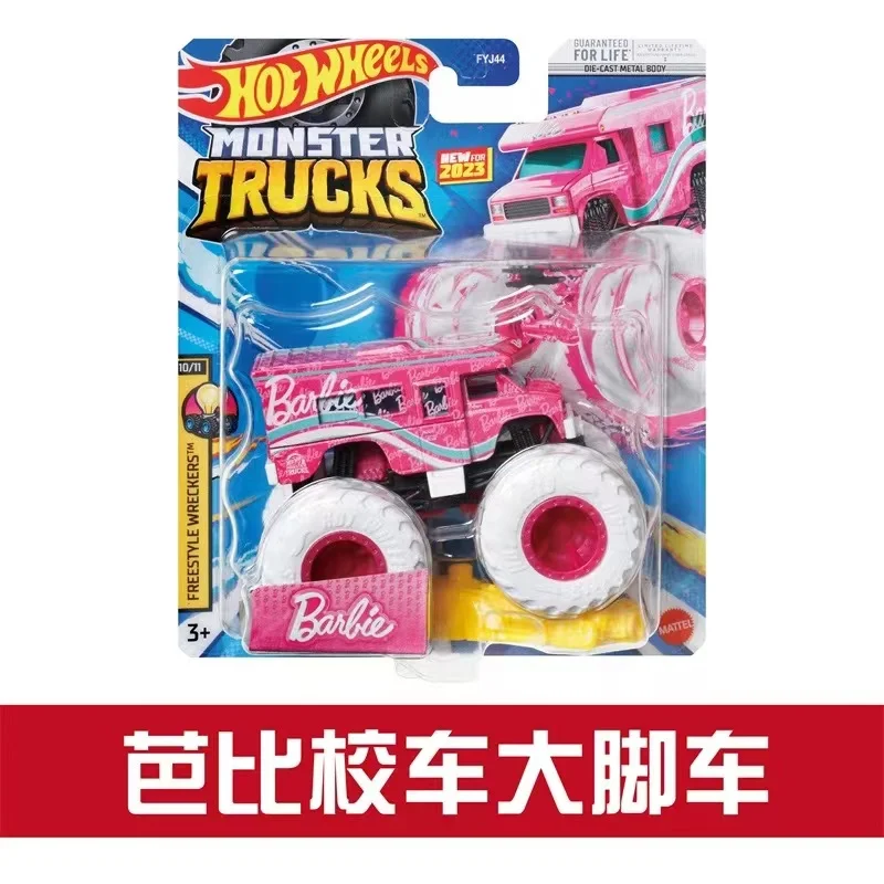 Barbie The Movie Diecast 1/64 Carro Freestyle Wreckers Kids Toys For Boys Children Gift