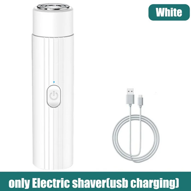 

Mini Razor USB Rechargeable Cordless Shaver Grooming Tool Travel Home Use Portable Electric Shaver for Men