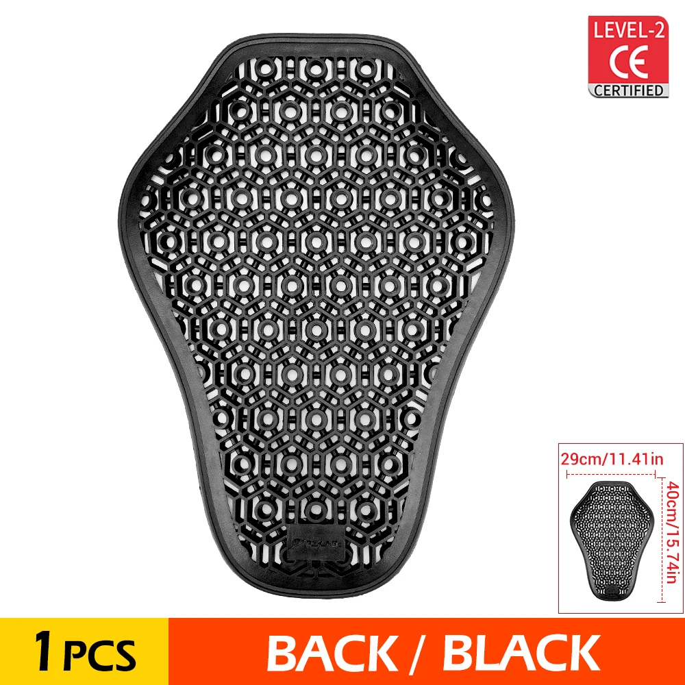 

Мотоциклетные бронированные вставки, противоударные накладки для куртки и брюк, защитное снаряжение уровня 2, для езды по бездорожью, сертифицированное CE