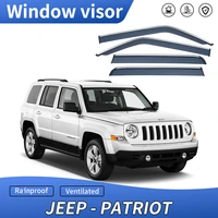 window visor for jeep patriot suv auto door visor weathershields window protectors