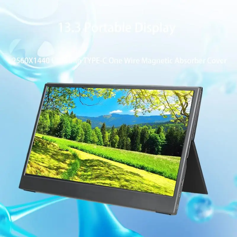 

Ultimate Portable Display: 13.3-Inch Slim Dual-Screen IPS High-Definition 2K Mobile Phone One-Line Computer Display