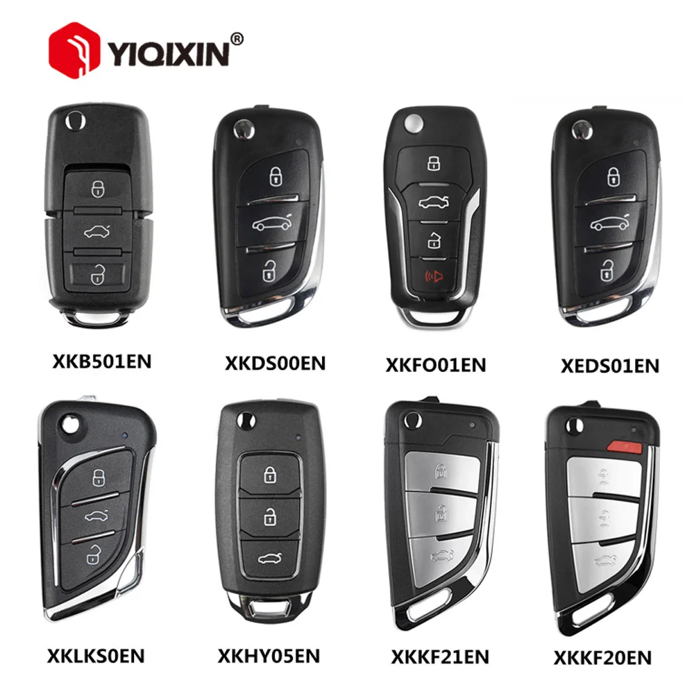 

XHORSE 5 шт./лот VVDI2 Универсальный проводной дистанционный ключ XKKF20EN XKKF21EN XKLKS0EN XKB501EN XKFO01EN XKHY05EN XKDS00EN английская версия