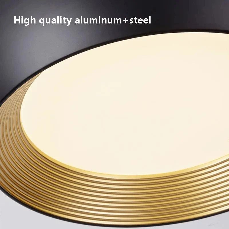 Итальянский минималистичный потолочный светильник с вихревым узором