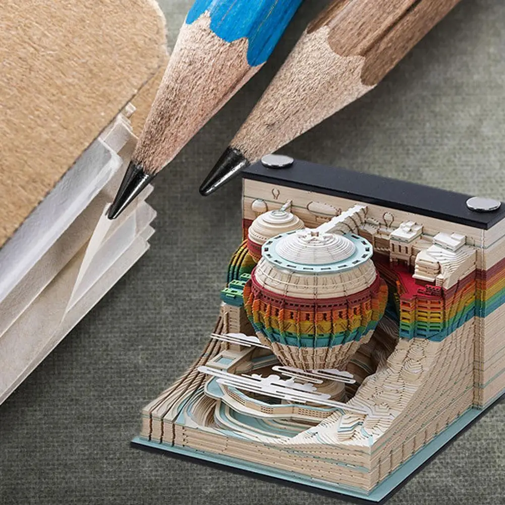 

Креативный блокнот в руке, научная фантастика, 3d-блокнот, блокнот для записей, клейкая бумага для записей, украшение для офисного стола, канцелярские аксессуары