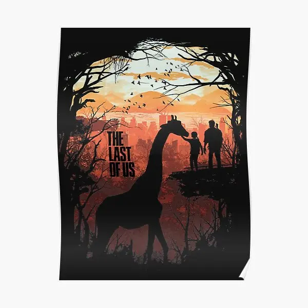 

Last Of Us Joel And Ellie Family Poster Art Vintage Modern Decor Painting Print Decoration Room Funny Mural Home No Frame