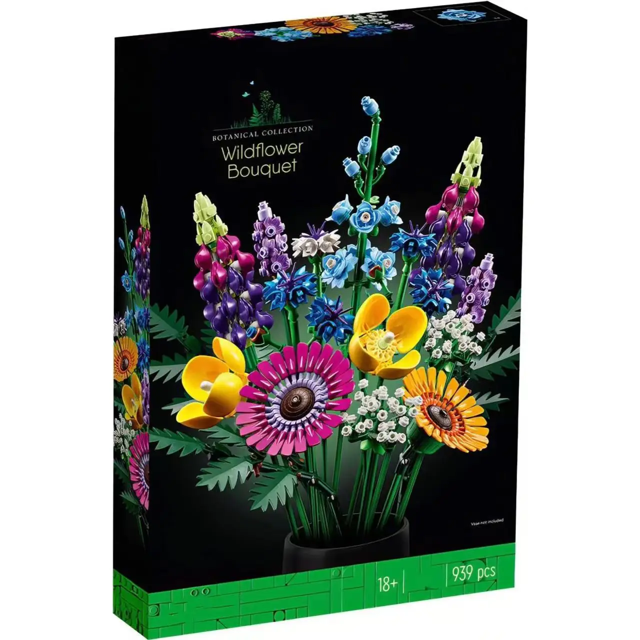 

2023 NEW ICONS 10314 Dried Flower Centerpiece Wildflower Bouquet Building Blocks Romantic Kit Friends Bricks Toys Girls 10313