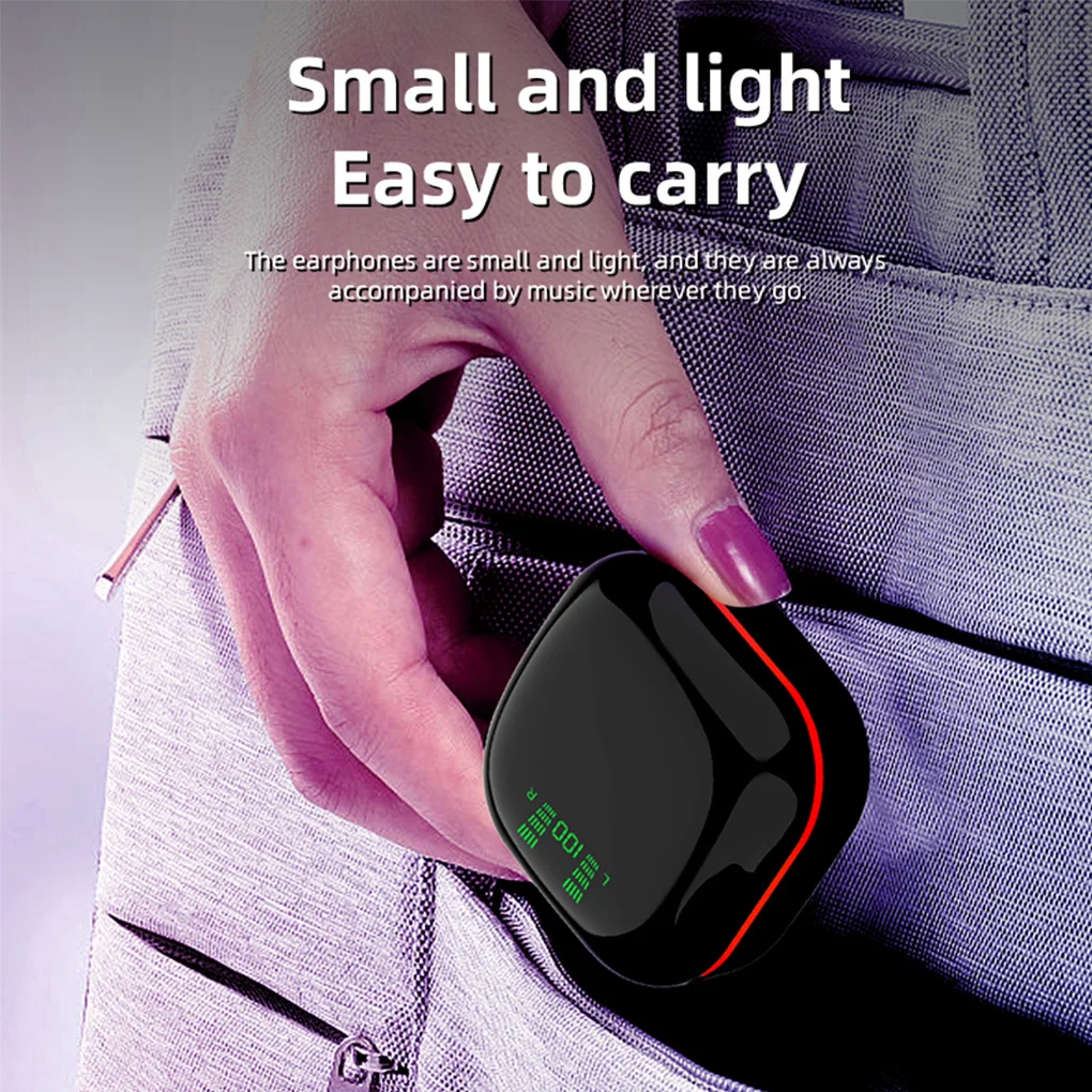 

Bluetooth-совместимые беспроводные наушники 5,0 с зарядным футляром, спортивные TWS-наушники с микрофоном, стереогарнитура Для Samsung