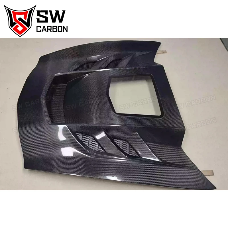 Высококачественное заднее крыло из углеродного волокна в стиле APR для Chevrolet Corvette