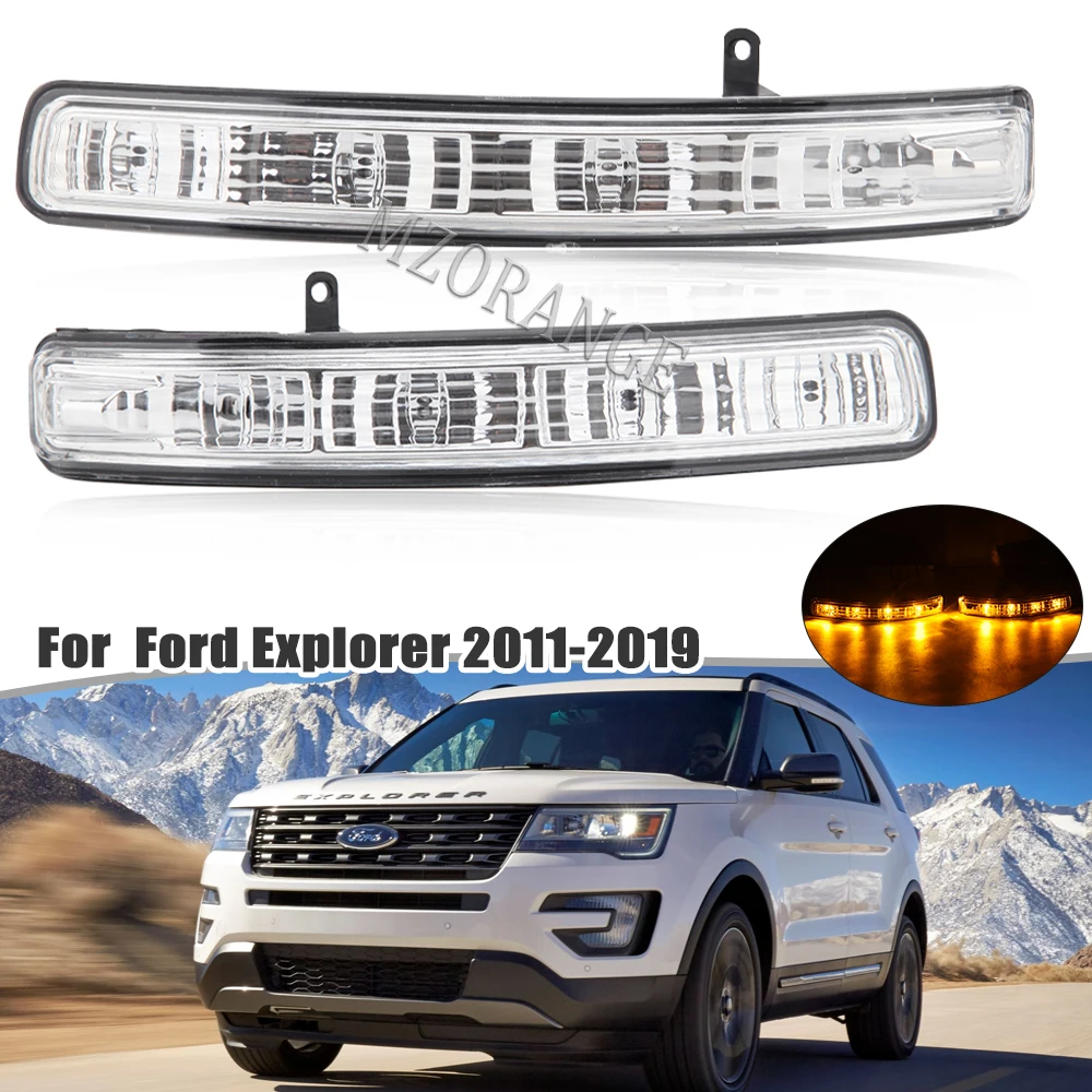 

For Ford Explorer 2011 2012 2013 2014 2015 2016 2017 2018 2019 Turn Signal Light Side Mirror Indicator Sequential Blinker Lamp