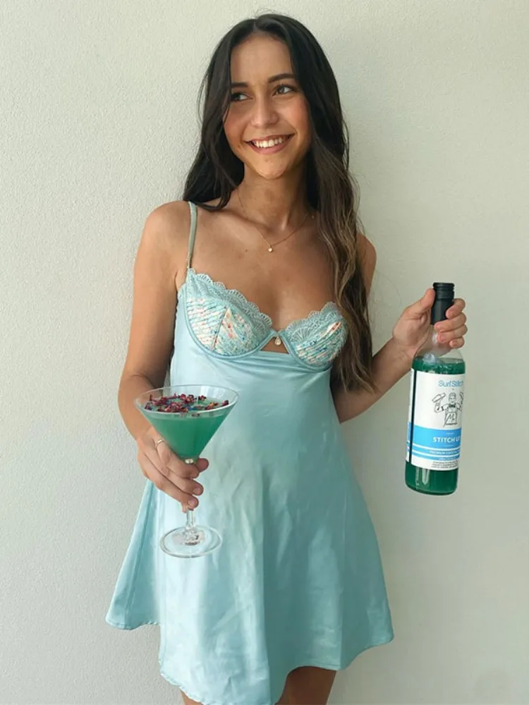 

Кружевное лоскутное атласное облегающее платье, сексуальное женское летнее черное элегантное вечернее платье с открытой спиной 2022, Клубны...