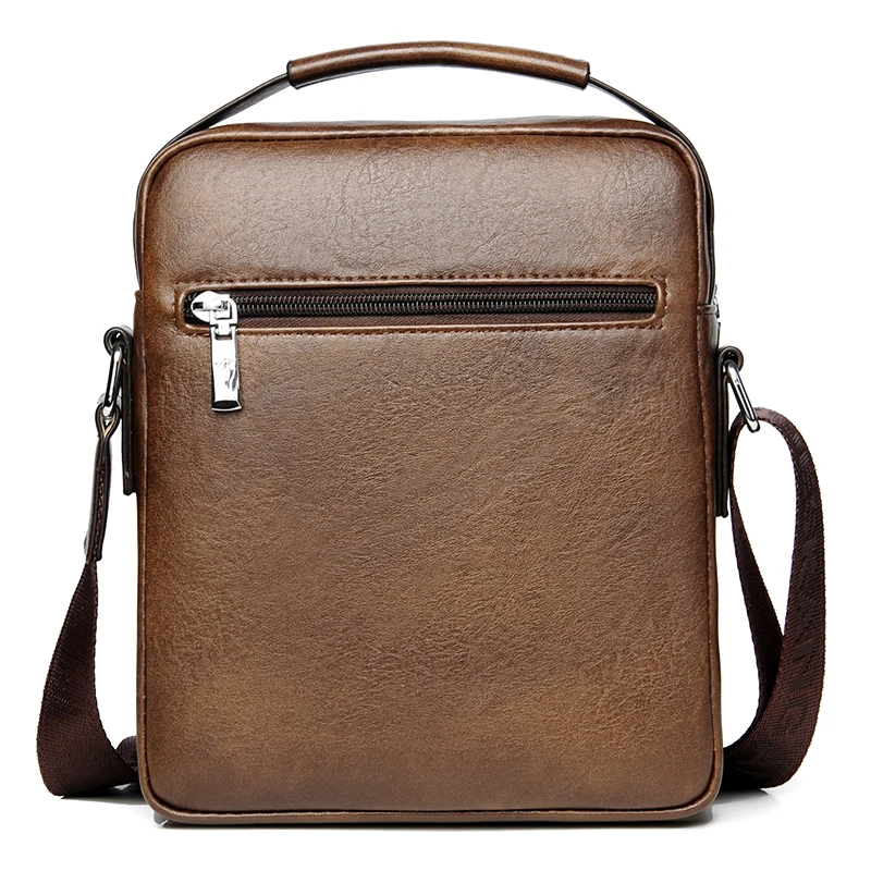 Luxury Brand Men Sling Bag Leather Side Shoulder Bag For Men Husband Gift Business Messenger Crossbody Bag Male Handbag