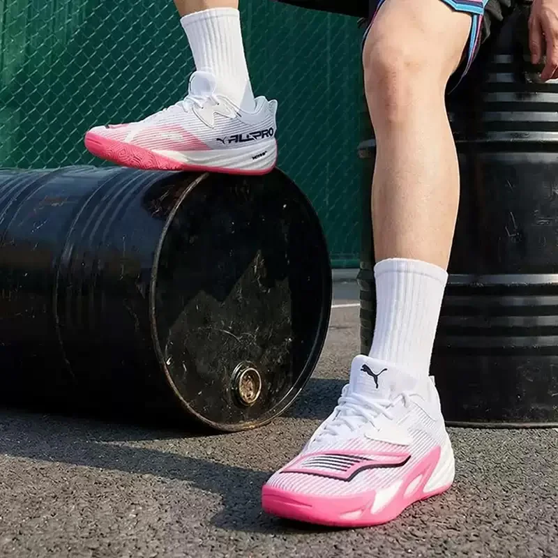Фото Баскетбольные кроссовки PUMA для мужчин All-Pro NITRO 2 Nitrogen, спортивная и повседневная обувь 312839-03 №3