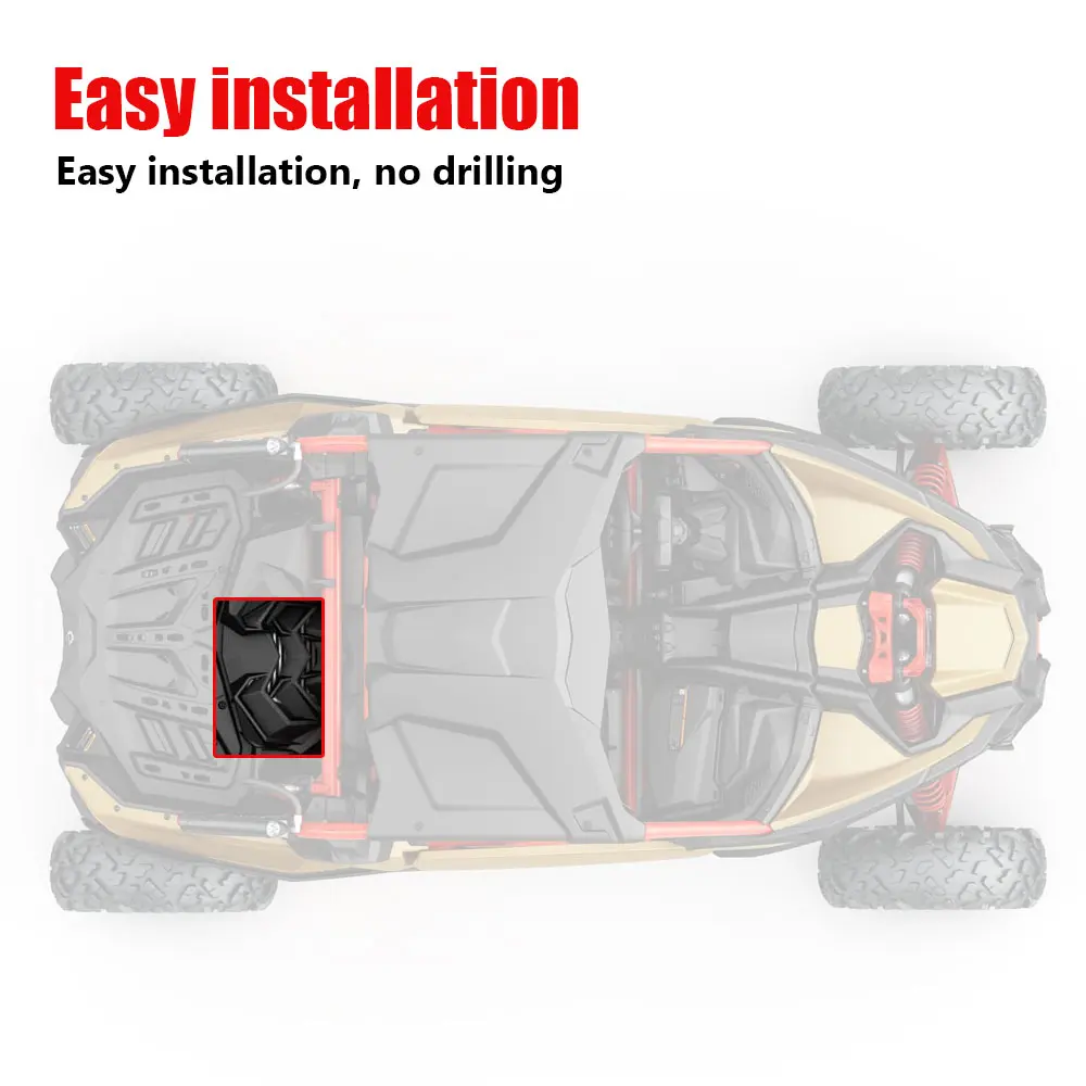 Чехол для задней радиатора Can-Am Maverick X3 MAX R 2/4 Door 2017-2023 2024 ATV и UTV