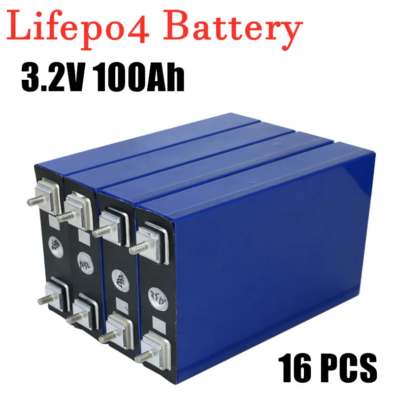 

Новинка, литий-ионная батарея 3,2 В Lifepo4 Ач, не 90 Ач 105 Ач, сменная для домашнего хранения солнечной энергии, батарея lifepo4 европейского и америка...