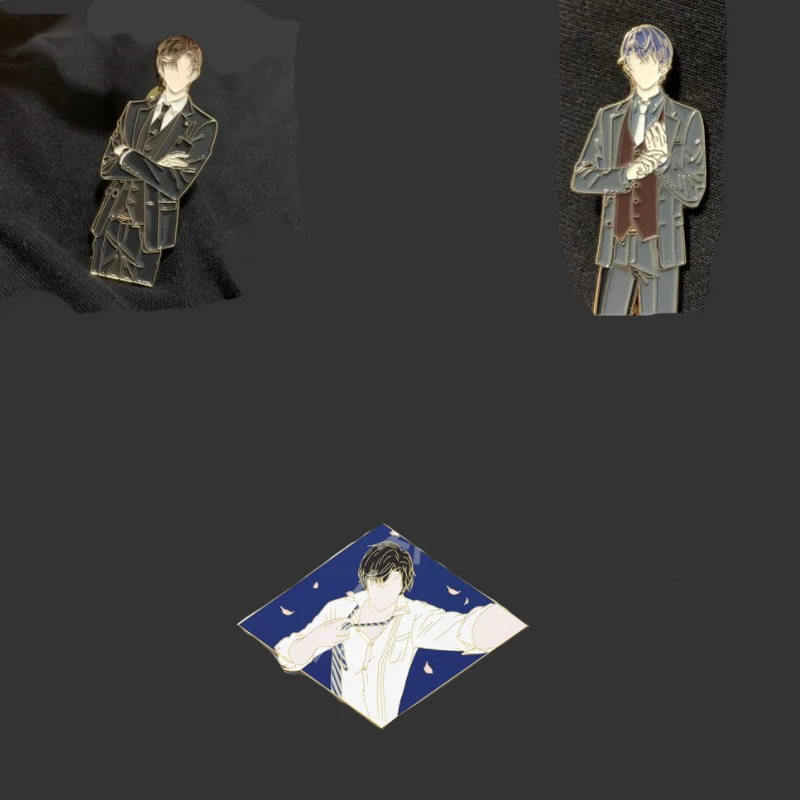 

Anime Metal Badge Tears of Themis Luke Pearce Marius Von Hagen Pin Brooch