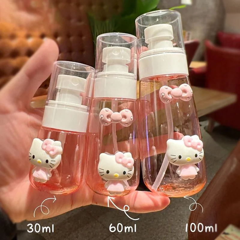 

Sanrio Hello Kitty Perfume Split Bottle Cute Anime Cosmetics Spray Bottle Portable KawaiiTravel Split Bottle Glass Spray Bottle